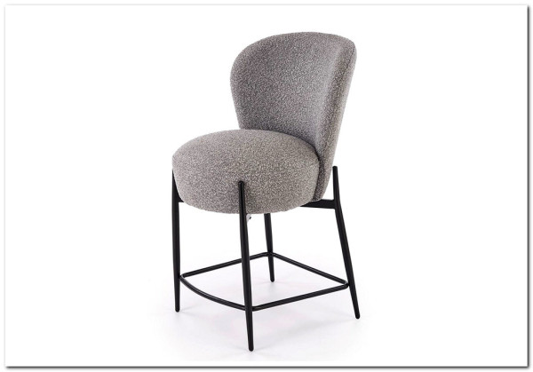 Барный стул Halmar H-126 (серый/черный)