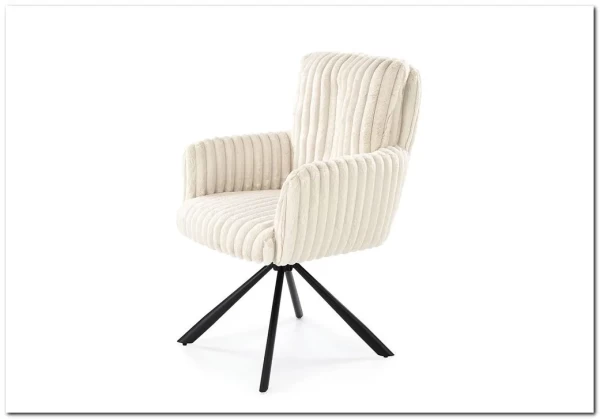 Стул кухонный Halmar K572 поворотный (кремовый/черный) Стул кухонный Halmar K572 поворотный (кремовый/черный)