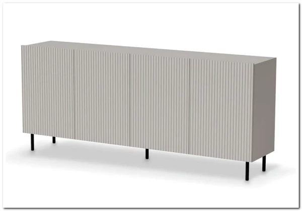 Комод Halmar PAXOS KM-2 (кашемир/черный)