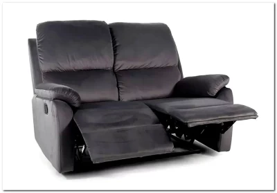 Диван-реклайнер Signal SPENCER 2 VELVET (серый)