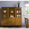 Шкаф для посуды Бон Вояж 233 из массива сосны