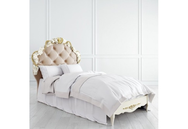 Купить Кровать с мягким изголовьем 90*190 Romantic R409-K02-AG-B01 с доставкой по России по цене производителя можно в магазине 
