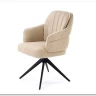 Стул кухонный Halmar K570 поворотный (бежевый/черный)