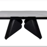 Стол обеденный Signal ARMANDO 160 (белый/черный)