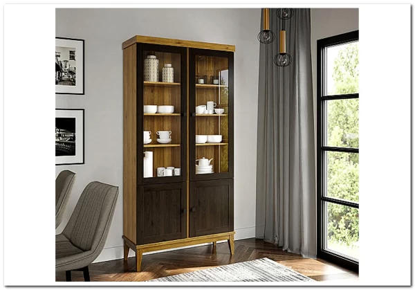 Шкаф для посуды Бон Вояж 22 из массива сосны Шкаф для посуды Бон Вояж 22 из массива сосны