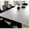 Стол обеденный Signal LACONI 160 (белый/черный)
