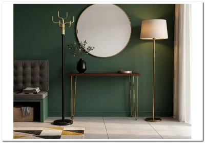 Вешалка для прихожей Signal COSMIC (черный/золотой)