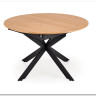 Стол обеденный Halmar ACORD раскладной (натуральный/черный)