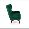Кресло Halmar MARVEL (темно-зеленый/черный)