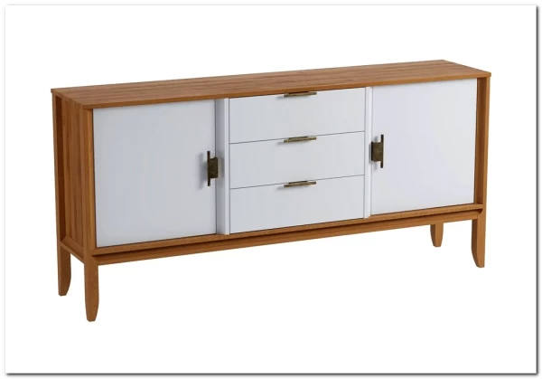 Комод Бридж 2 двери 3 ящика из массива сосны