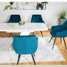 Стул кухонный LILIA VELVET  Signal (бирюзовый/черный)