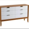 Комод Бридж 6 ящиков из массива сосны