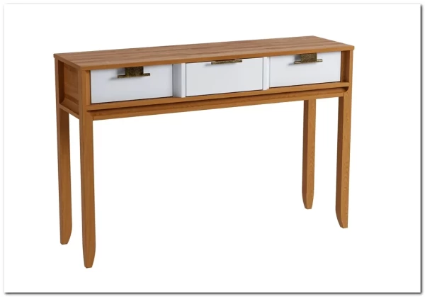 Консоль Бридж 3 ящика из массива сосны