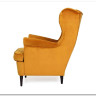 Кресло Signal HARRY VELVET (карри/венге)