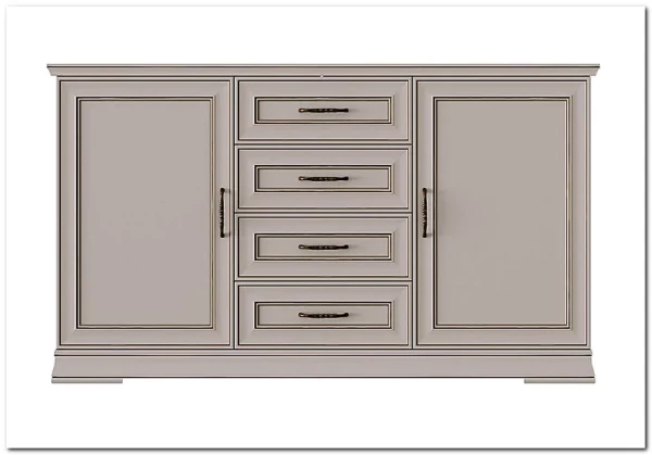 Тумба-комод Florencia KOM2D4S персидский жемчуг BRW