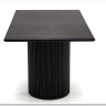 Стол обеденный Halmar BOLERO 160 (черный дуб/черный)