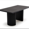 Стол обеденный Halmar BOLERO 160 (черный дуб/черный)