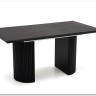 Стол обеденный Halmar BOLERO 160 (черный дуб/черный)