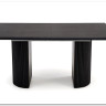 Стол обеденный Halmar BOLERO 160 (черный дуб/черный)