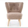 Кресло Halmar MOCCA (капучино/натуральный)