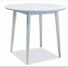 Стол обеденный Signal LARSON 90 (белый)