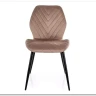Стул кухонный Signal MIKE Velvet Bluvel 40 (темно-бежевый/черный)