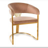 Стул кухонный Signal Crown Velvet Bluvel 28 (бежевый/золотой)