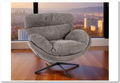 Кресло Signal FLORENCE Raven (серый/черный)