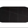 Стол обеденный Signal GASTON Ceramic 140 (черный/черный)