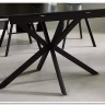 Стол обеденный Signal GASTON Ceramic 140 (черный/черный)
