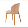 Стул кухонный Halmar BASSO (бежевый/дуб натуральный)
