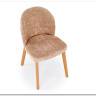 Стул кухонный Halmar BASSO (бежевый/дуб натуральный)