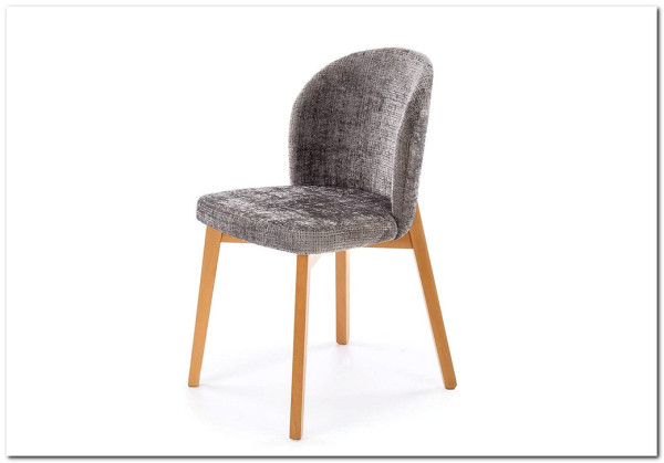 Стул кухонный Halmar BASSO (серый/дуб натуральный) Стул кухонный Halmar BASSO (серый/дуб натуральный)