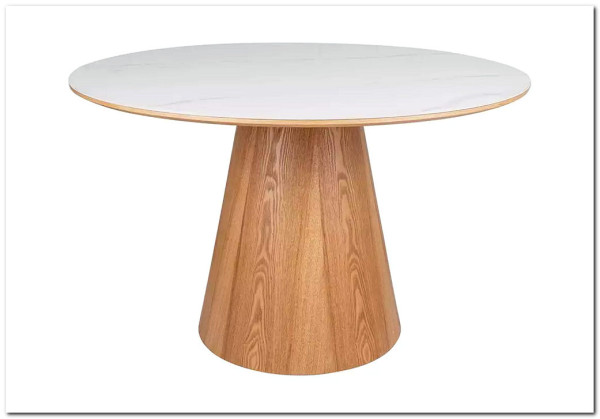 Стол обеденный Signal ANGEL Ceramic 120 (белый/дуб) Стол обеденный Signal ANGEL Ceramic 120 (белый/дуб)