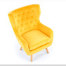 Кресло MARVEL  Halmar (желтый/натуральный)