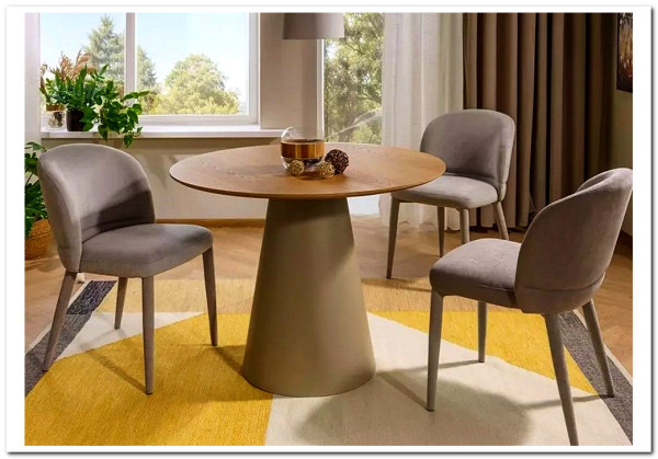 Стол обеденный Signal ANGEL 100 (дуб/кашемир)