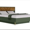 Кровать с подъемным механизмом Siena  LOZ160х200 дымчатый зеленый/дуб вотан BRW