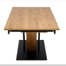 Стол обеденный Halmar FANIS 160 (натуральный/черный)