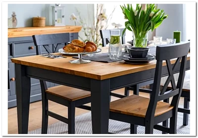 Стул Форест серый 7012/бейц-масло