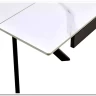 Стол обеденный Signal IMPERIA 160 (белый/черный)