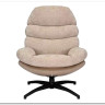 Кресло SIGNAL GISELLE (бежевый/бежевый/черный мат)