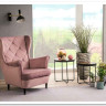 Кресло LADY Velvet Bluvel 52  Signal (античный розовый)