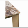 Стол CORNER 120 GLOSS LUXURY PANDORA SOLID CERAMIC / TAUPE, DISAUR