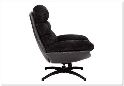 Кресло SIGNAL GISELLE (черный/черный/черный мат)