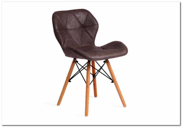 Стул STUTTGART (mod. 74) античный серый RH02-26/натуральный 