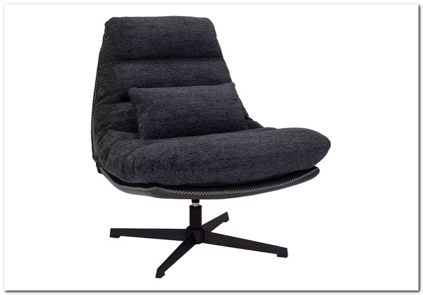 Кресло SIGNAL FELICIA Raven 18 (темно-серый/серый/черный мат)