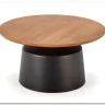 Комплект Halmar MALOMI (2 стола журнальных) (натуральный/черный)