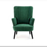 Кресло DELGADO  Halmar (темно-зеленый)