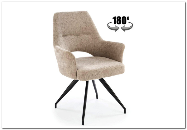 Стул кухонный Halmar K542 (бежевый/черный)