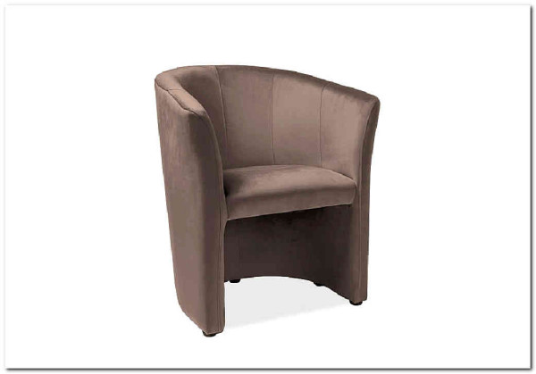 Кресло TM-1 Velvet Bluvel 28  Signal (бежевый)